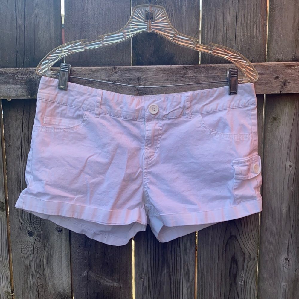 Wet seal white shorts sz. L